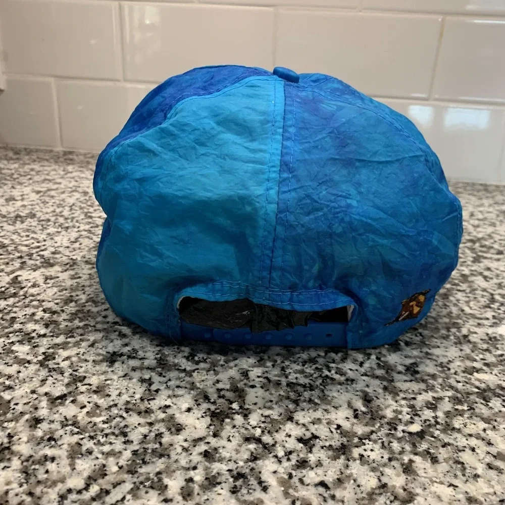 Vintage Camel‎ Smooth Character Joe Camel Blue Nylon Snapback Hat Cap Promo 90s - Picture 4 of 8